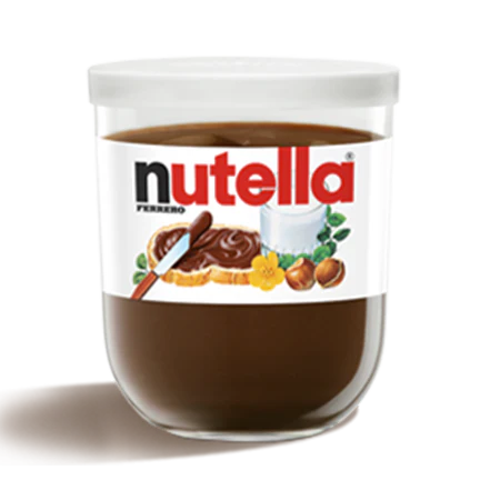 Ferrero Nutella Made in Europe, 7oz | 200g Glass Jar