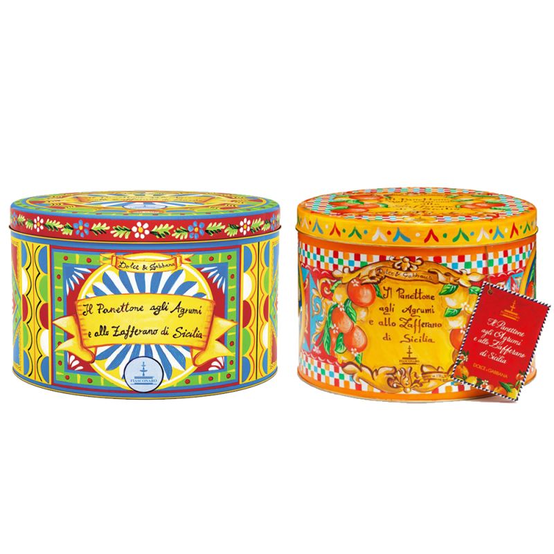 Fiasconaro Dolce & Gabbana Sicilian PANETTONE Citrus Fruits and Saffron, 17.6 oz | 500g - Image 3