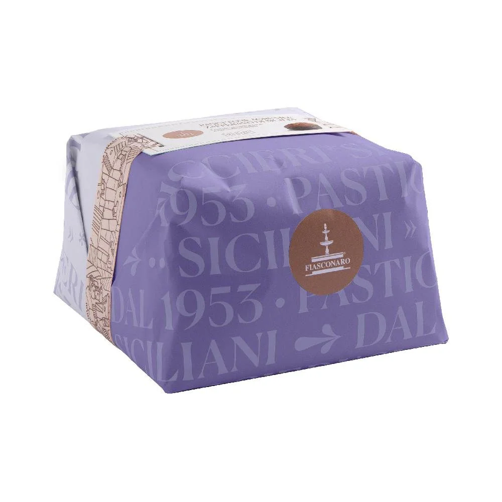 Fiasconaro Lemon, Oranges & Saffron of Sicily, Agrumi e Zafferano Panettone, 35 oz | 1kg