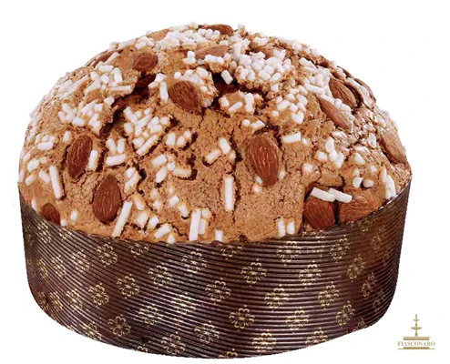 Fiasconaro Panettone with Almonds, Mandorle Panettone, 35.3 oz | 1 kg - Image 2