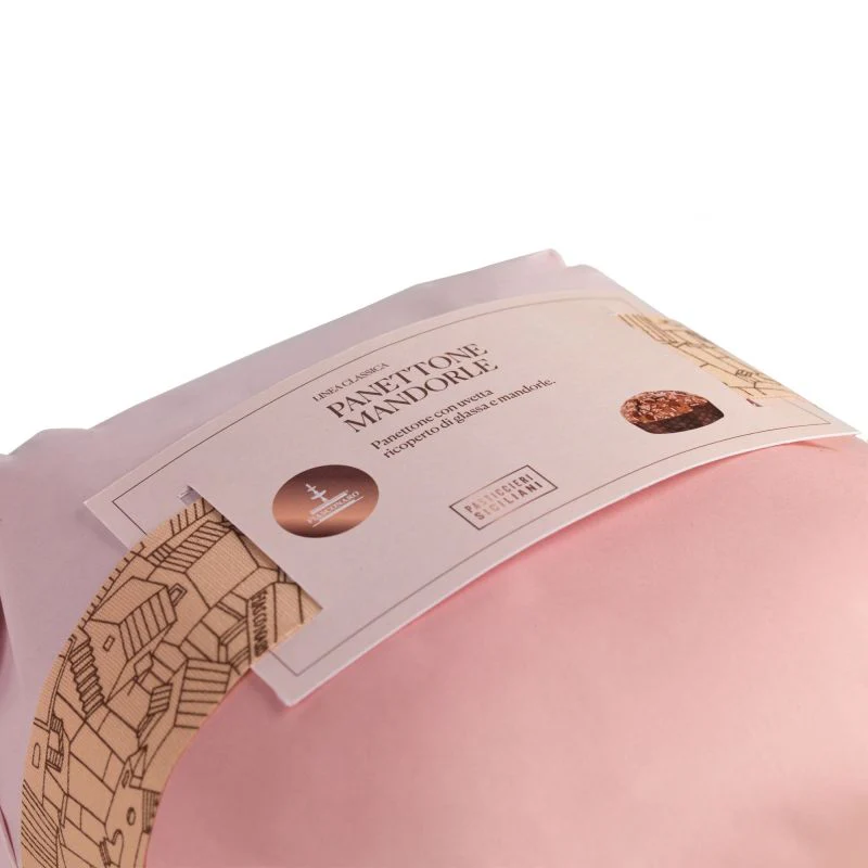 Fiasconaro Panettone with Almonds, Mandorle Panettone, 35.3 oz | 1 kg - Image 5