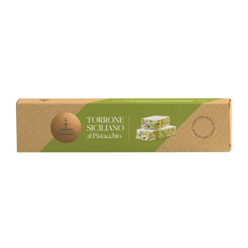 Fiasconaro Torrone W/ Pistachio, Soft Nougat, 5.29 oz | 150g - Image 2
