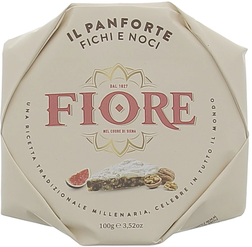 Fiore Panforte Fichi e Noci Hand Wrapped, 8 oz | 227g