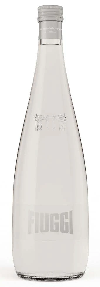 Fiuggi Natural Spring Mineral Water, Still Water, 1 Liter Bottle