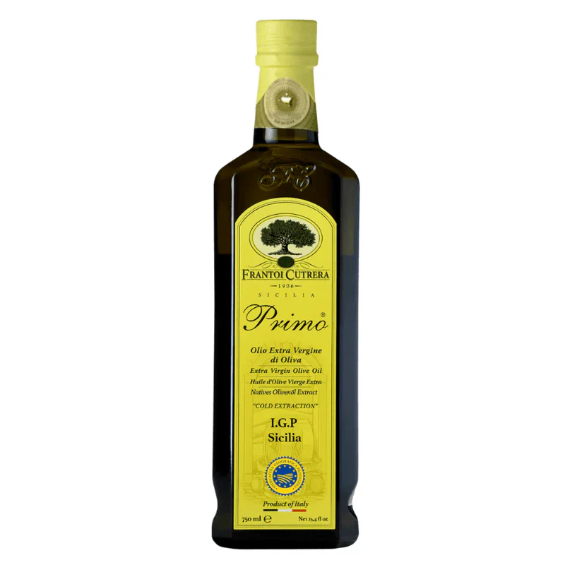 Frantoi Cutrera I.G.P Sicilia Primo Extra Virgin Olive Oil, 25.4 fl oz | 750 mL