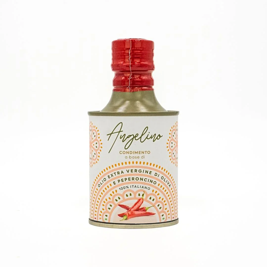 Frantoio Saracino Angelino Chilli Flavored EVO Oil, 8.5 fl oz | 250ml
