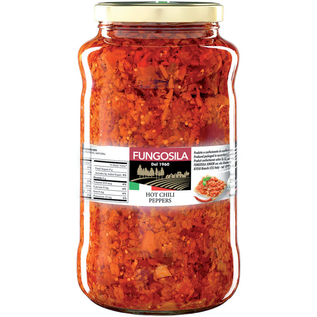 Fungosila Hot Chili Peppers, 10.22 oz | 290g