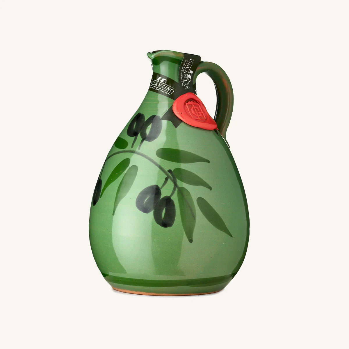 Galantino Extra Virgin Olive Oil, Ceramic Jar, 100% Italian, 16.9 fl oz | 500 ml - Image 3