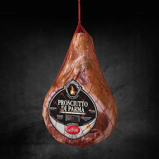 Galloni Black Label Prosciutto Di Parma, Boneless Pressed, Aged 17-18 months, Approx. - 17 lb