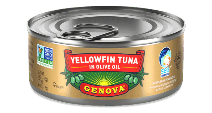 Genova Tuna in Olive Oil 3 oz. Can