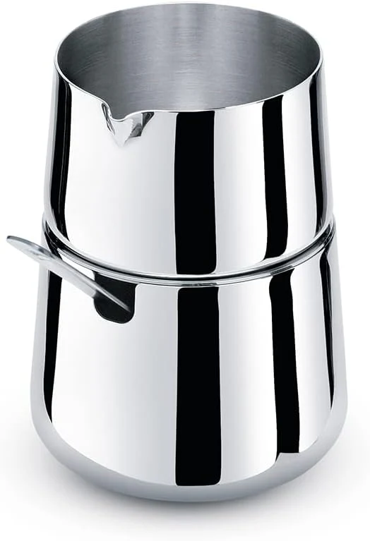 Giannini "Sugarmilk" Set 4 pc. Milk Jug and Sugar Bowl, Stainless Steel