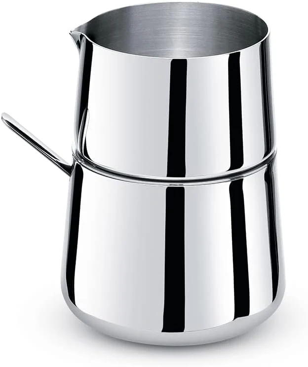 Giannini "Sugarmilk" Set 4 pc. Milk Jug and Sugar Bowl, Stainless Steel - Image 2