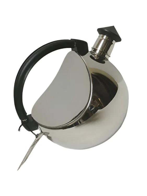 Giannini Kettle Black Handle, Stainless Steel 18/10 - Image 2