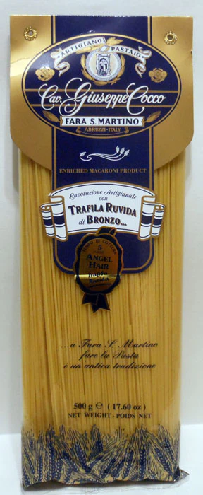 Giuseppe Cocco Angel Hair Pasta #A20, 500g - Image 3