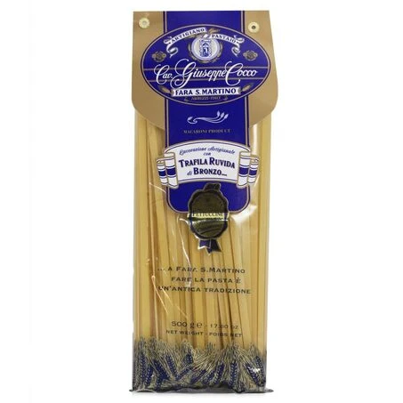 Giuseppe Cocco Fettuccine Pasta, 17.6 oz | 500g | Bronze-Die Extruded