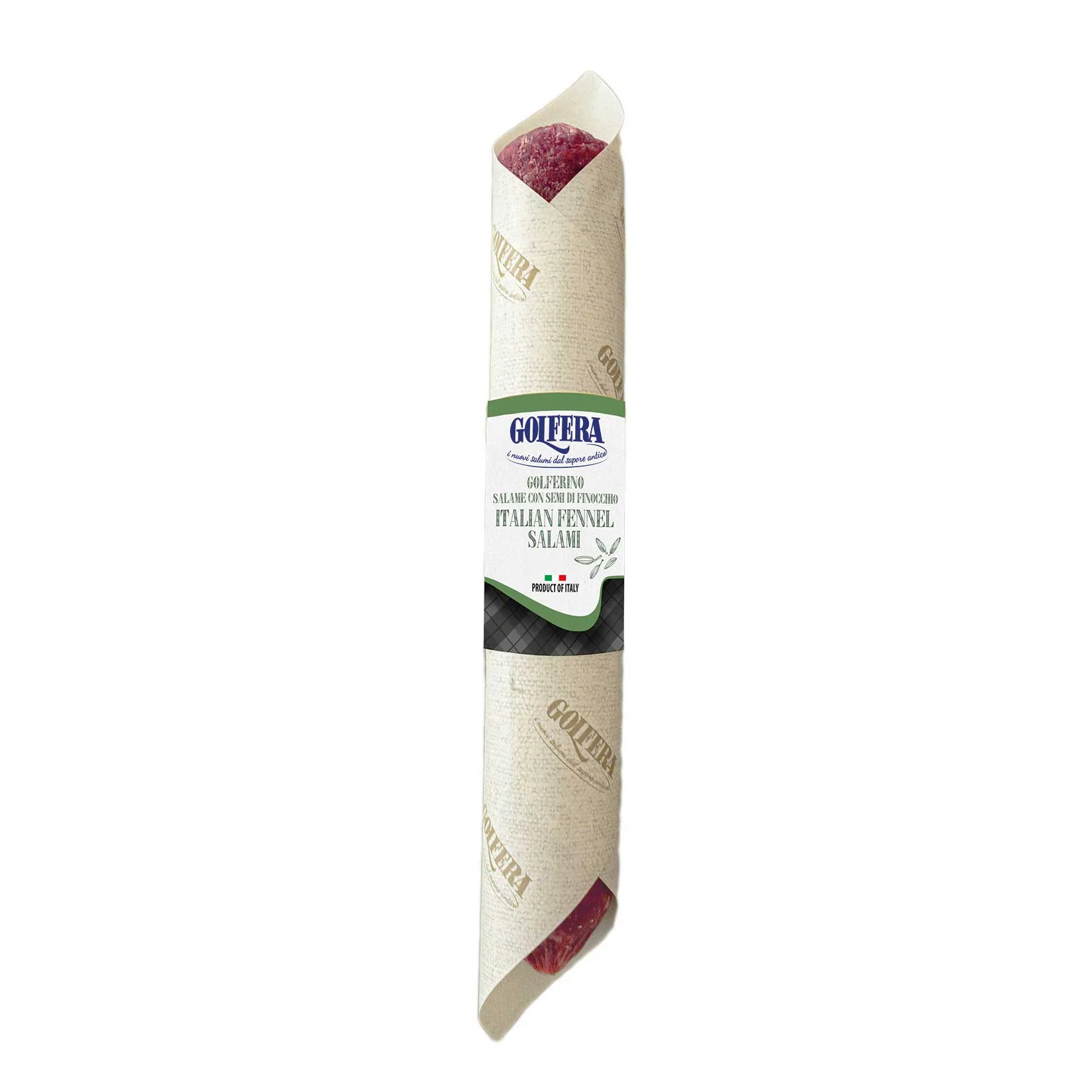 Golfera Italian Fennel Salami, Made In Italy, 6.6 oz | 187g