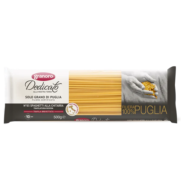 Granoro Dedicato Spaghetti alla Chitarra Pasta,  #85, 1.1lb