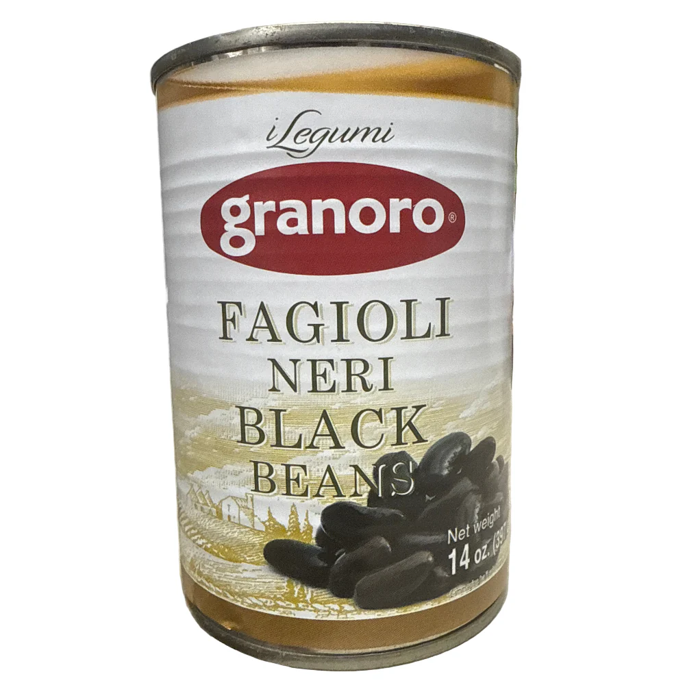 Granoro Black Beans, 14 oz | 397g