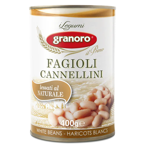 Granoro Cannellini Beans, White Beans, 14 oz | 397g