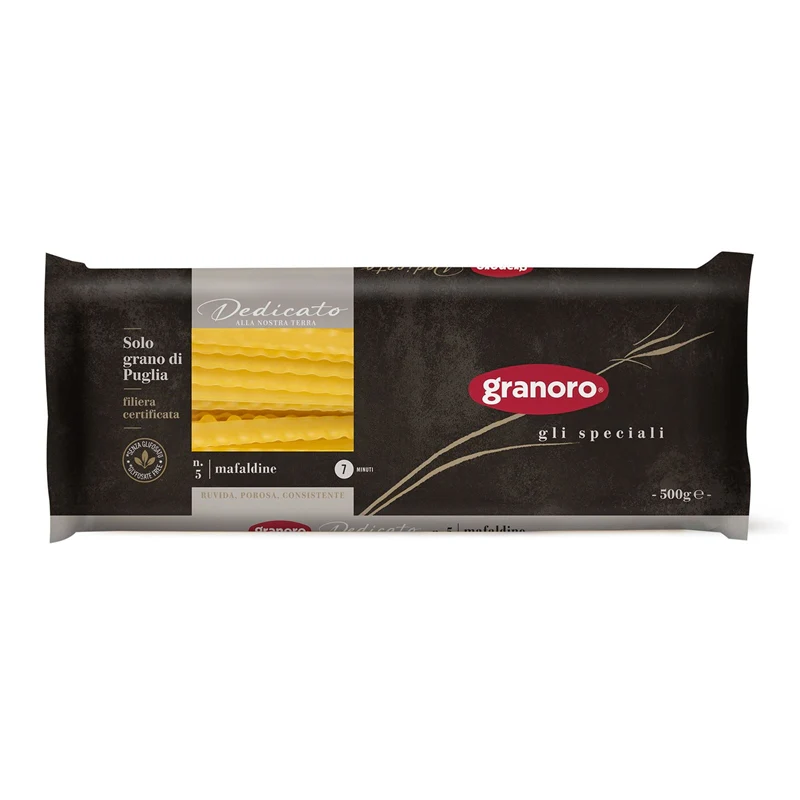Granoro Dedicato Mafaldine Pasta, #5, 500g