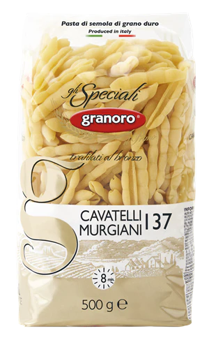 Granoro Gli Speciali Cavatelli Murgiani Pasta #137, 1.1lb