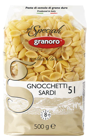 Granoro Gli Speciali Gnocchetti Sardi Pasta #51, 1.1lb