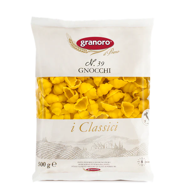 Granoro Gnocchi Pasta #39, 1.1 lb | 500g
