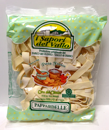 i Sapori del Vallo Pappardelle Fresh Egg Pasta, 500g - Image 2