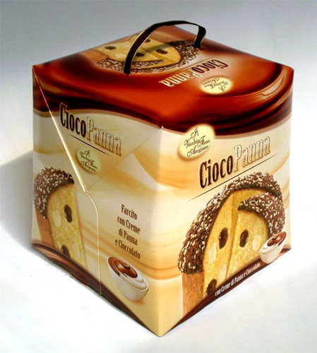 IL Vecchio Forno Panettone Cioco Panna, Made in Italy, 26.5 oz - 750g