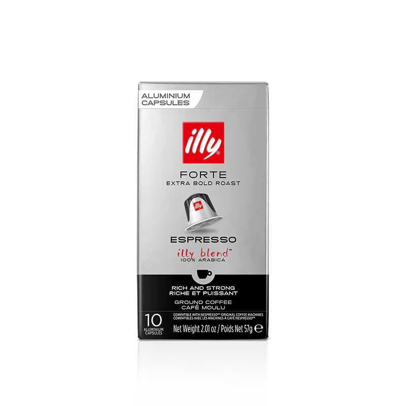Illy Forte Roast Nespresso Capsule, 10 pk, 2.01 oz | 57g
