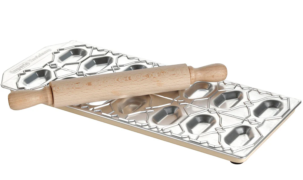 Imperia Raviolamp Gli Speciali Ravioli Set with Rolling Pin, 3 Set - Image 3