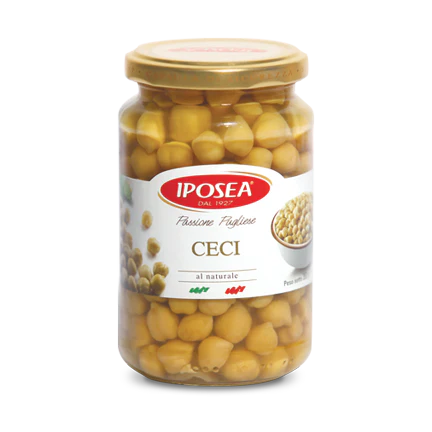 Iposea Chick Peas, Ceci Beans, 12.35 oz | 350g