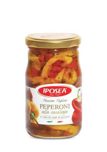 Iposea Peppers in Sunflower Oil, 10 oz | 290g