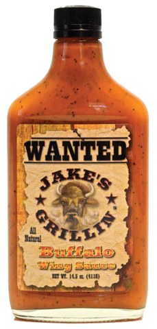 Jake's Grillin' Buffalo Wing Sauce, 14.5 oz