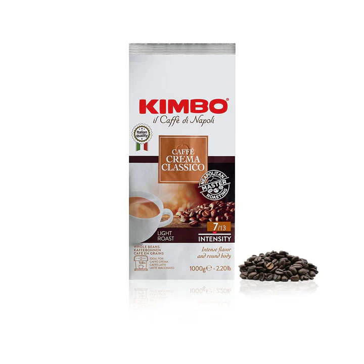 Kimbo Espresso Crema Classico Beans, Light Roast, 2.2 Lbs Bag - Image 3