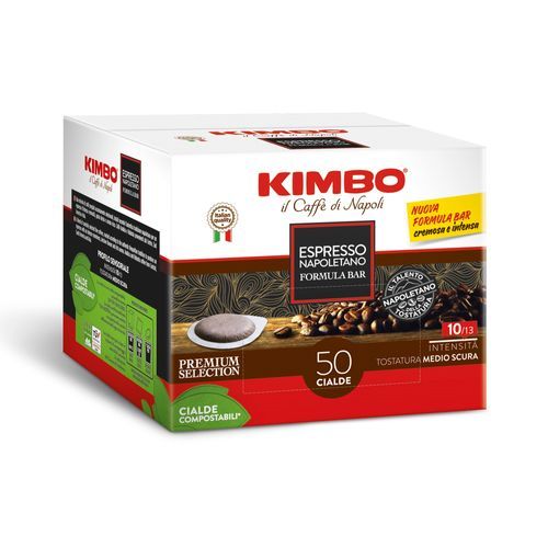 Kimbo Espresso Napoletano ESE Pods, 10/13 intensity, 7g, 50 Pack