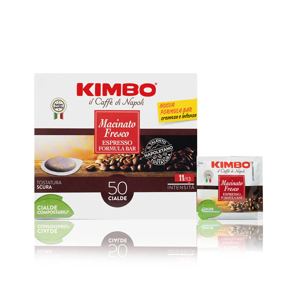 Kimbo Espresso Pods Macinato Fresco ESE Pods, Dark Roast 11/13 intensity, 7g, 50 Pack - Image 2