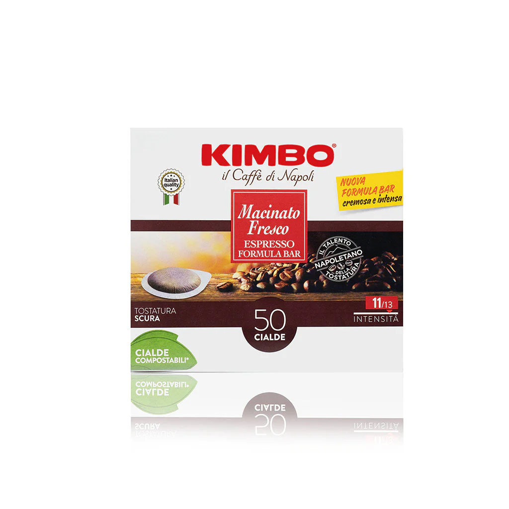 Kimbo Espresso Pods Macinato Fresco ESE Pods, Dark Roast 11/13 intensity, 7g, 50 Pack - Image 3