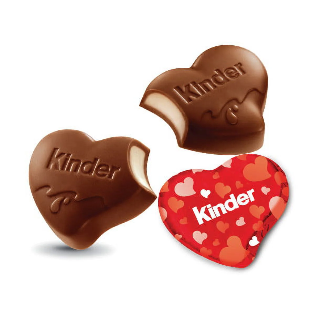 Kinder Love Mini, Milk Chocolate Hearts, 3.7oz, 25 Count - Image 2