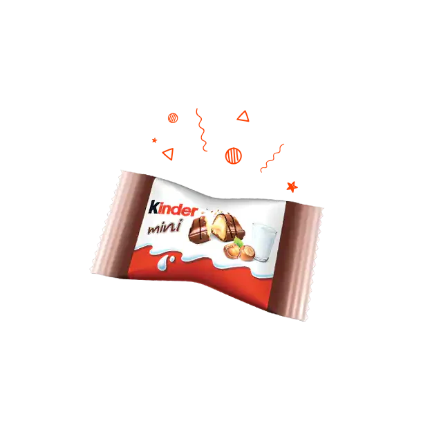 Kinder Mini Bueno Hazelnut Chocolate Candy, 108g - Image 2