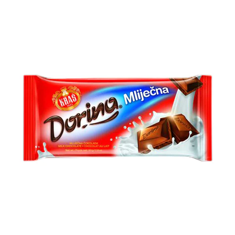 Kras Dorina Milk Chocolate Bar, 2.8 oz | 80g