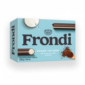 Kras Frondi maxi Cocoa and Milk, Kakao I Mlijeko, 8.8 oz | 250g - Image 2