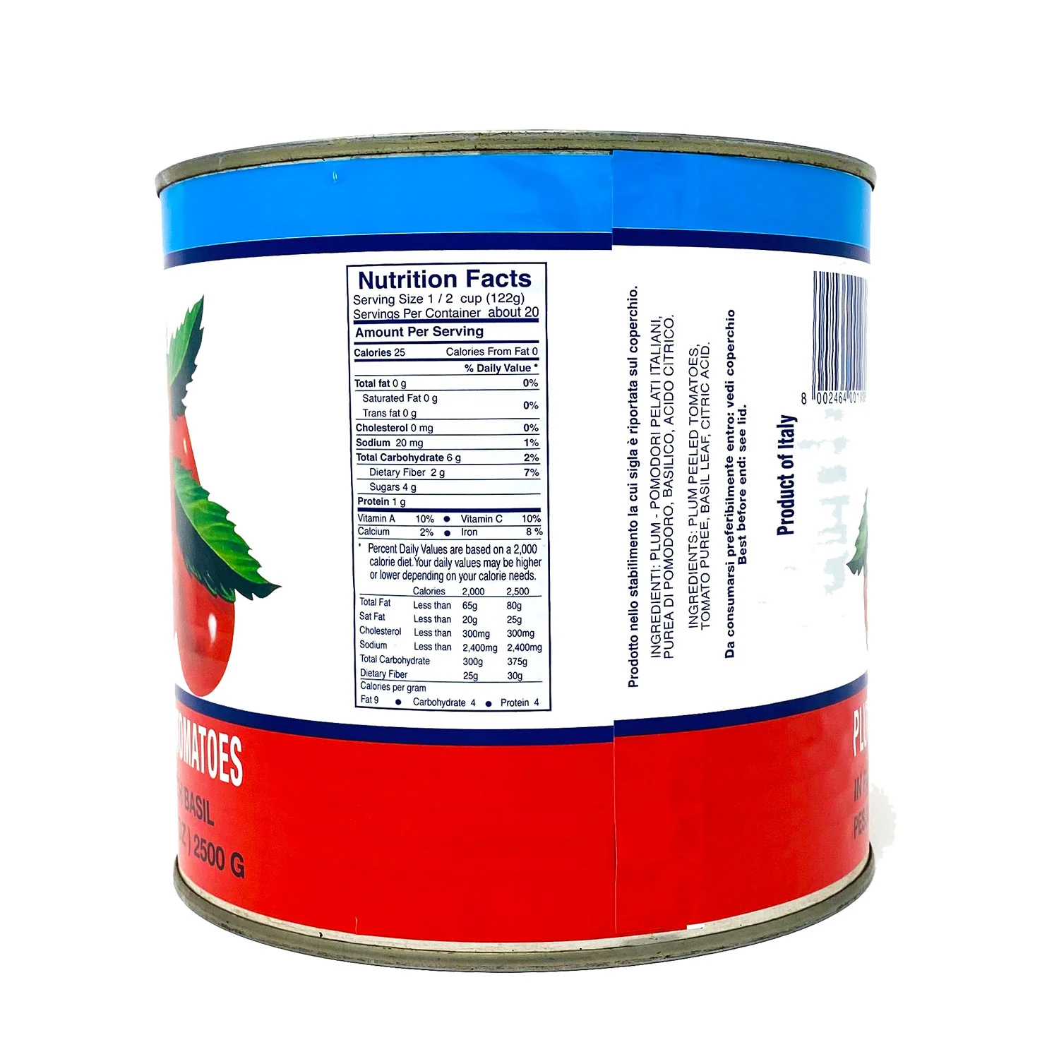 La Bella San Marzano Italian Peeled Tomatoes, 90 oz | 5 lb. 10 oz - Image 2