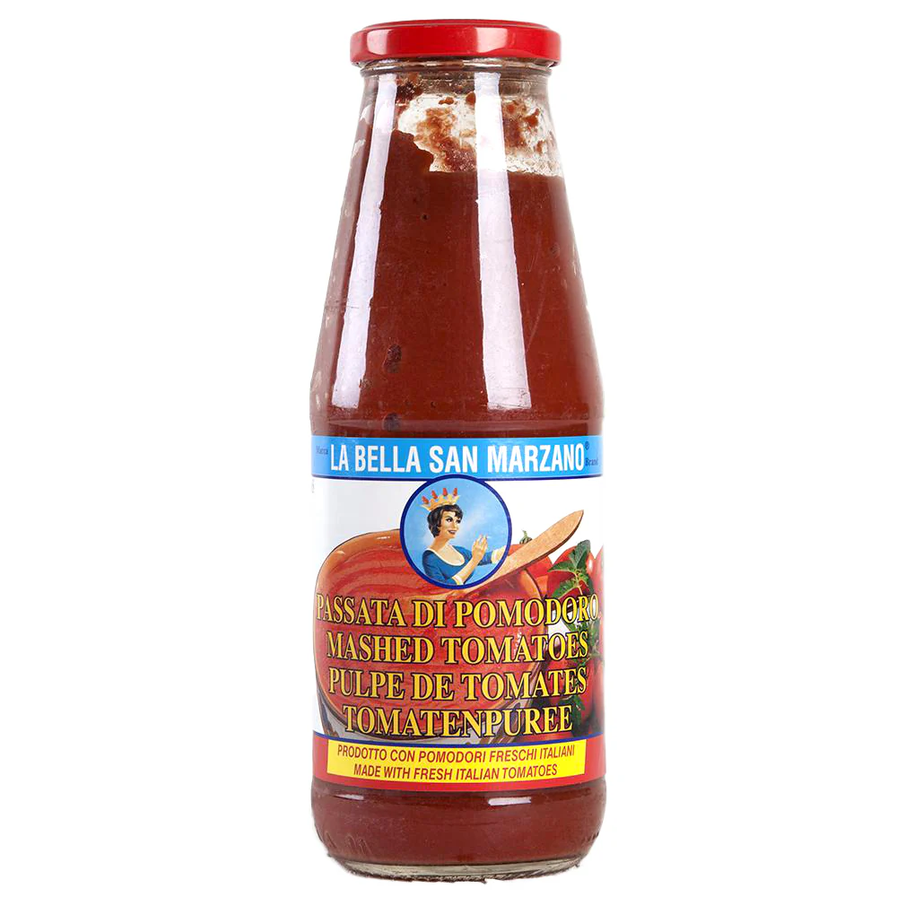 La Bella San Marzano Tomato Puree, Passata di Pomodoro, 24 oz | 680g