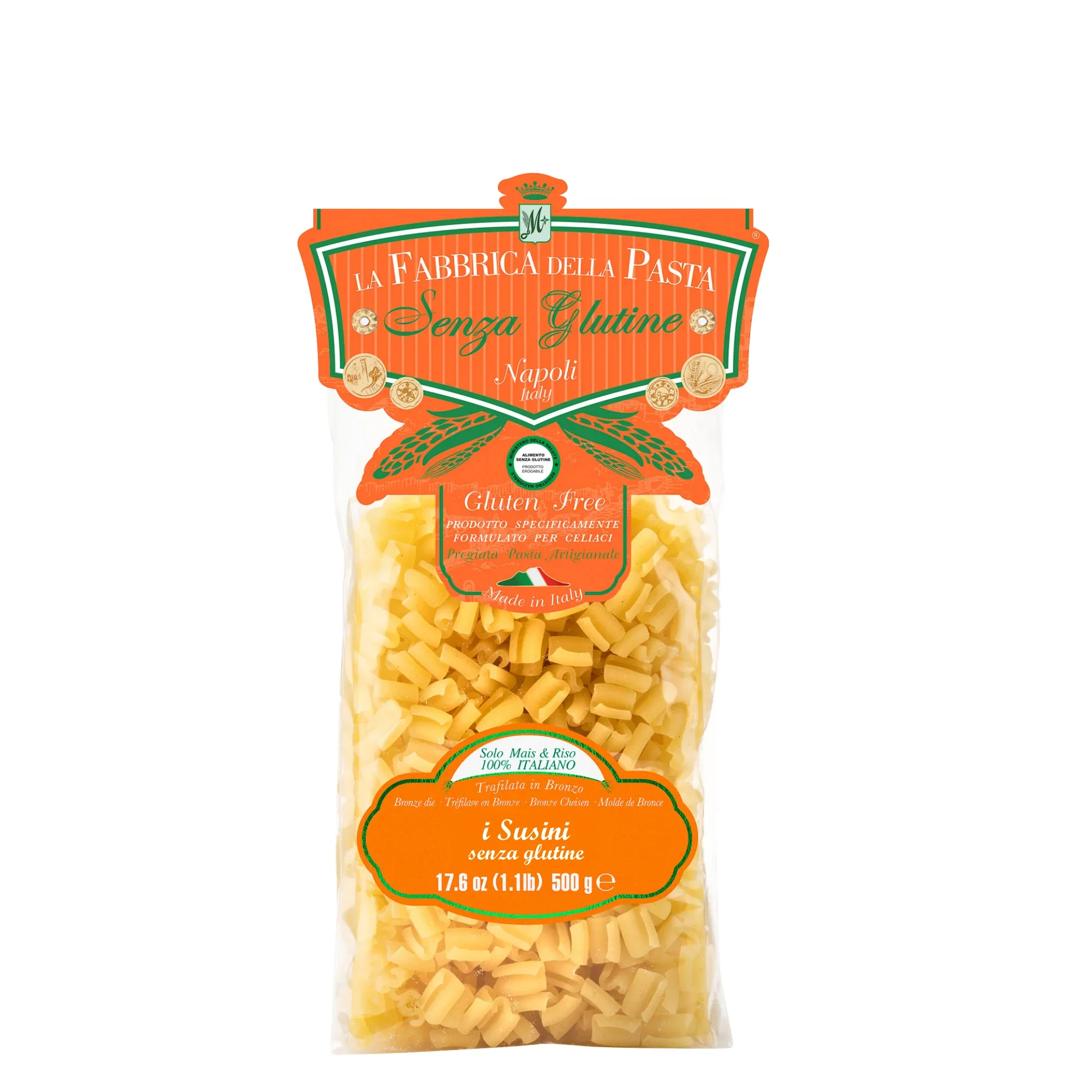 La Fabbrica Della Pasta Gluten Free - i Susini Gluten Free, #120, 17.6 oz | 500g