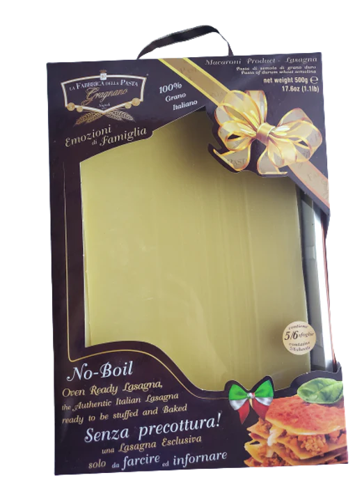 La Fabbrica Della Pasta Lasagna, #L443, 17.6 oz | 500gr - Image 2