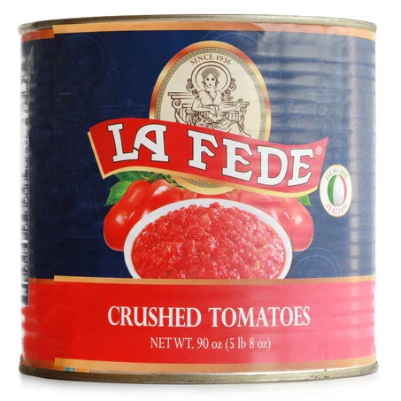 La Fede Italian Crushed Tomatoes, 90 oz | 2500g