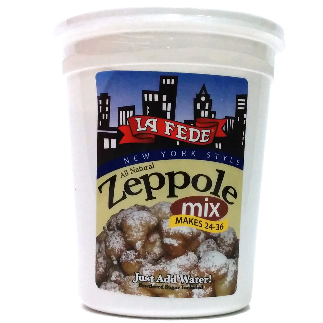 La Fede New York Style All Natural Zeppole Mix, 20oz