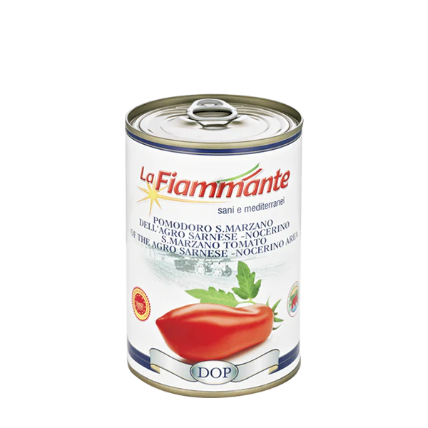 La Fiammante San Marzano DOP Whole Peeled Tomatoes, 14 oz | 400g