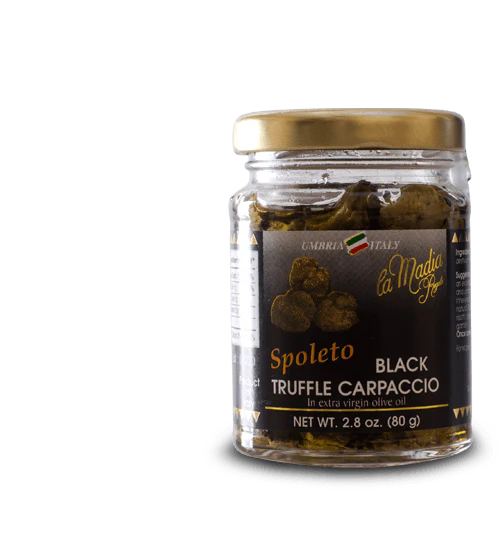 La Madia Regale Black Truffle Carpaccio in E.V.O., 2.8 oz | 80g